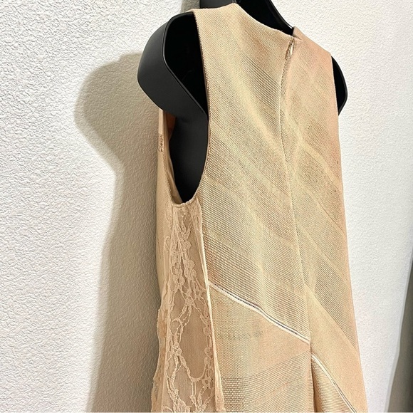 Collectiva Concepcion Woman Classy Peach Lace Dress Size 8 - Picture 10 of 16